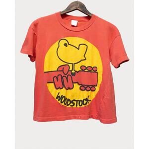 NEW MADEWORN women's woodstock tee in cherry